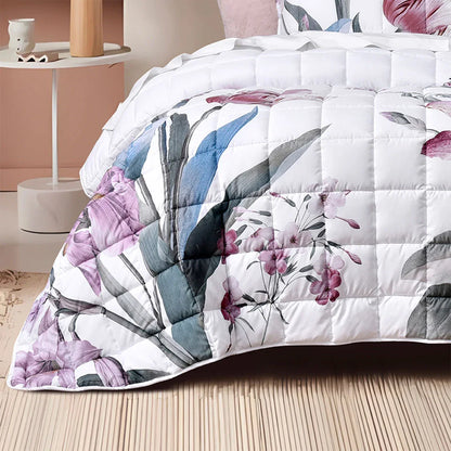 Bianca Carmela White Polyester Bedspread Set King - Mekamart Australia