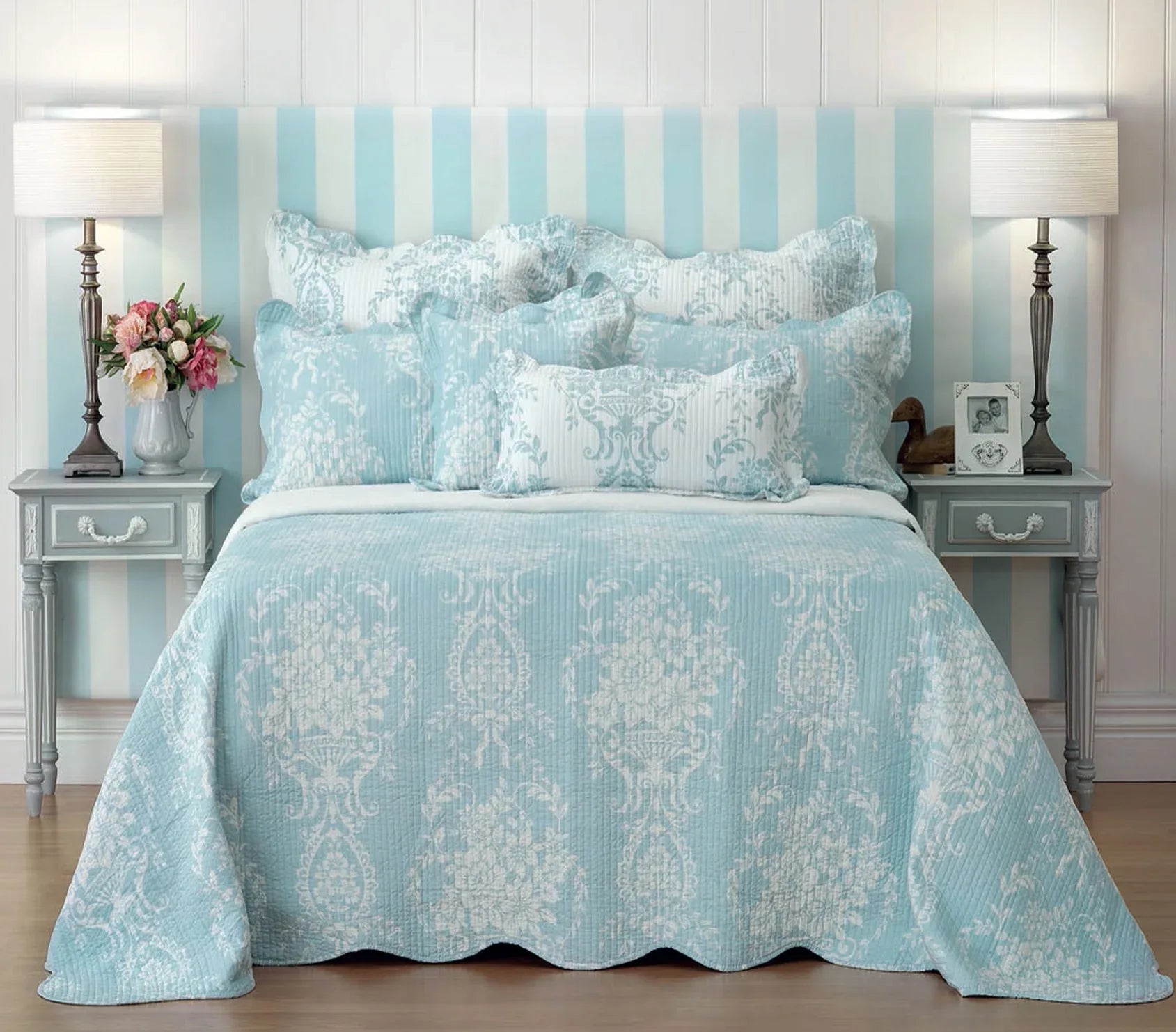 Bianca Florence Bedspread Set King - Mekamart Australia