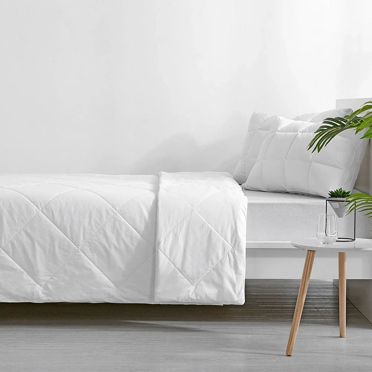 Bianca 250GSM Natural Sleep Bamboo Summer Quilt Single - Mekamart Australia
