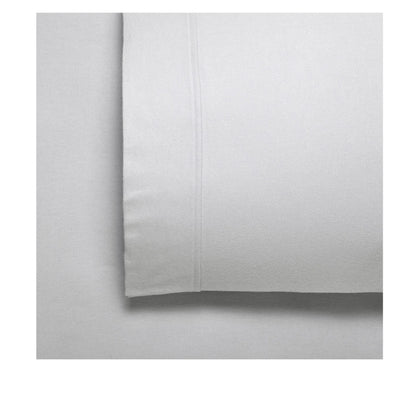 Bianca Fletcher Flannelette Cotton Sheet Set Silver King - Mekamart Australia