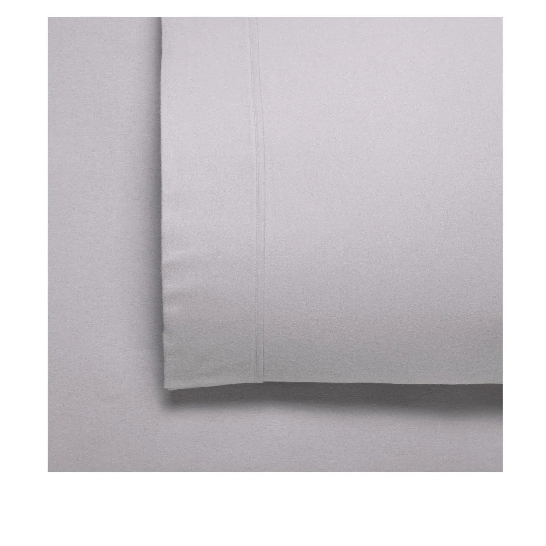 Bianca Fletcher Flannelette Cotton Sheet Set Stone Double - Mekamart Australia