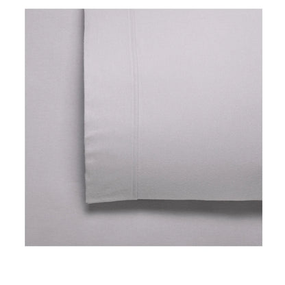 Bianca Fletcher Flannelette Cotton Sheet Set Stone King Single - Mekamart Australia