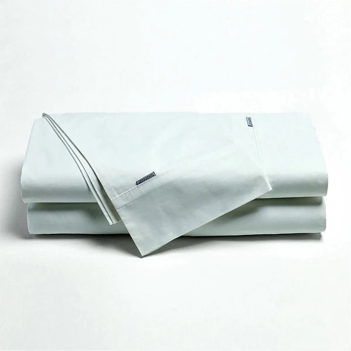 Bianca Heston Cotton Percale Sheet Set White King - Mekamart Australia