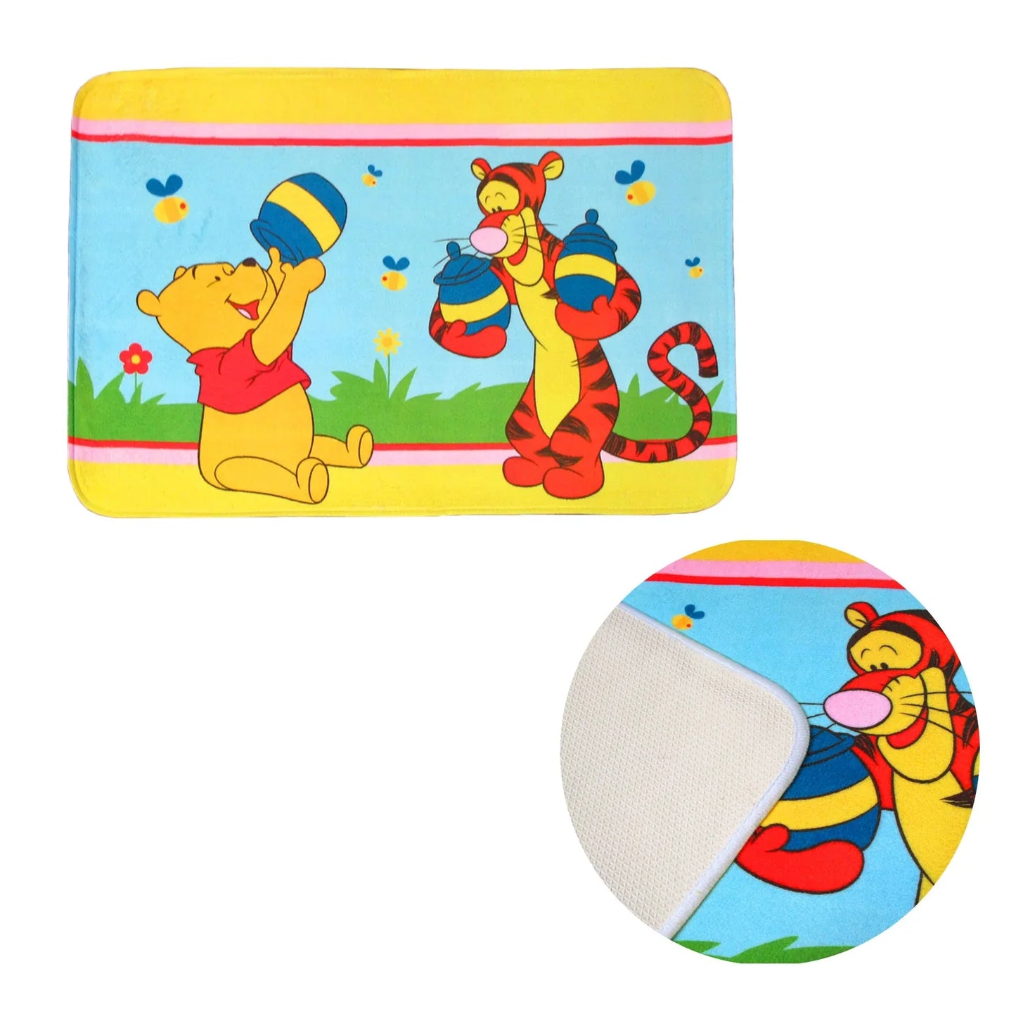Kids Floor Mat Pooh & Tigher Honey - Mekamart Australia
