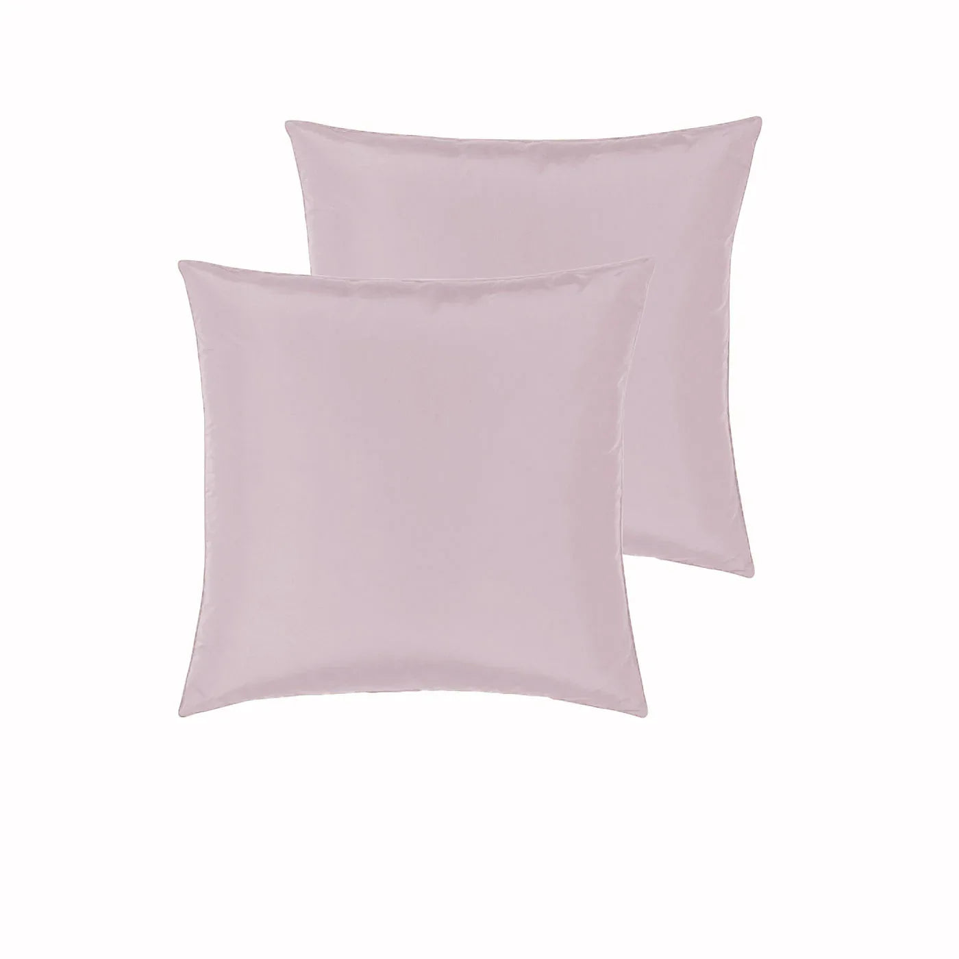 PepperMIll Satin European Pillowcases ( Pair ) CORAL - Mekamart Australia
