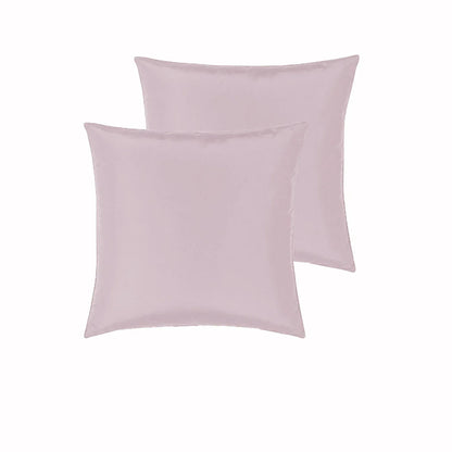 PepperMIll Satin European Pillowcases ( Pair ) CORAL - Mekamart Australia