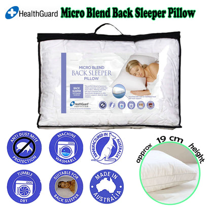 Easyrest Micro Blend Back Sleeper Pillow - Mekamart Australia