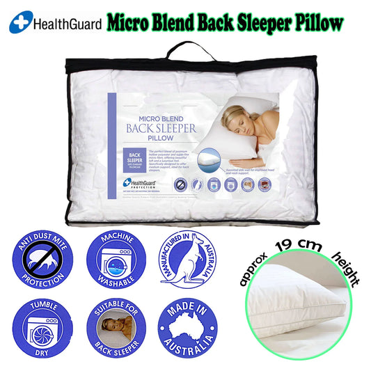 Easyrest Micro Blend Back Sleeper Pillow - Mekamart Australia