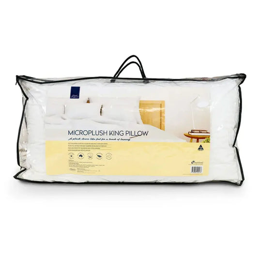 Easyrest Cloud Support Microplush King Pillow 50 x 90 x 24 cm - Mekamart Australia