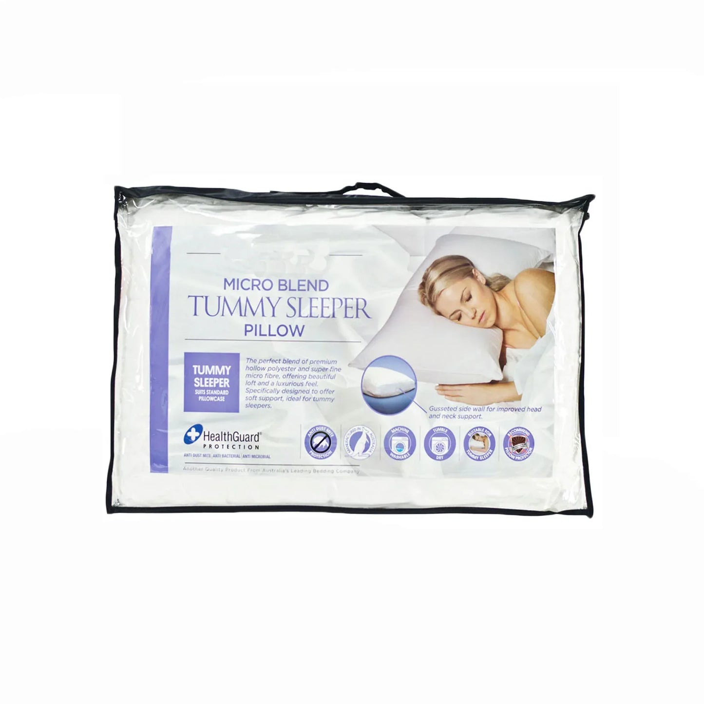 Easyrest Micro Blend Tummy Sleeper Pillow - Mekamart Australia