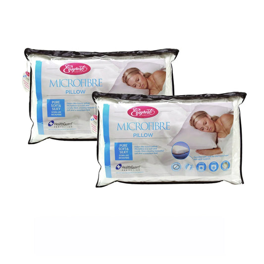Easyrest Two Microfibre Standard Gusseted Pillows - Mekamart Australia