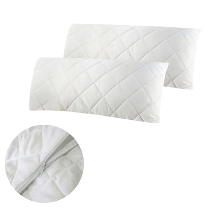 Easyrest Pair of King Quilted Pillow Protectors 52 x 92 cm - Mekamart Australia