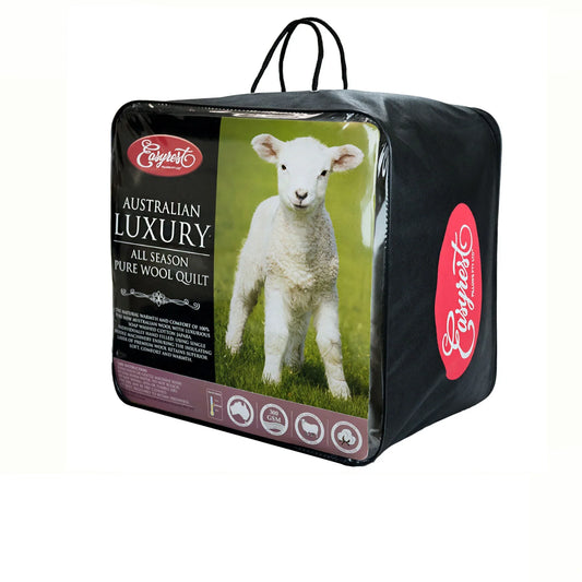 Easyrest 300GSM Easyrest Australian Wool Quilt Super King - Mekamart Australia