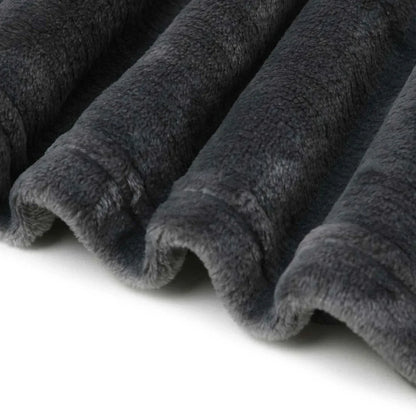 Accessorize Grey Super Soft Hooded Blanket Extra Large - Mekamart Australia