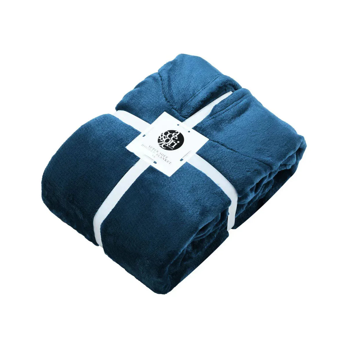 Accessorize Ink Blue Super Soft Hooded Blanket Extra Large - Mekamart Australia