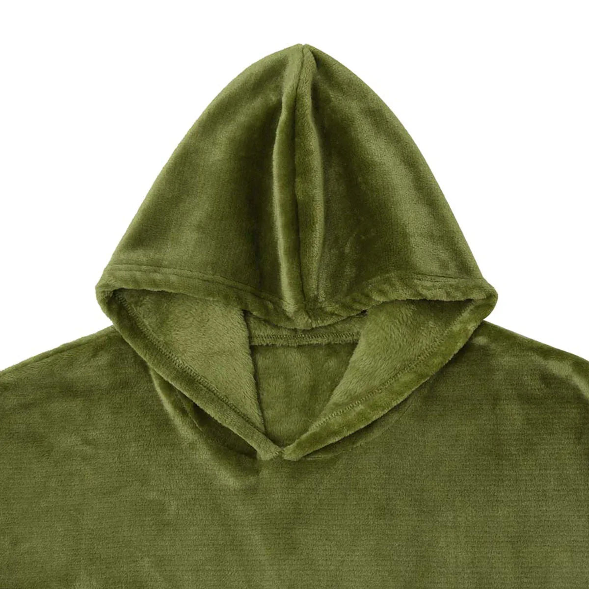 Accessorize Moss Green Super Soft Hooded Blanket Extra Large - Mekamart Australia