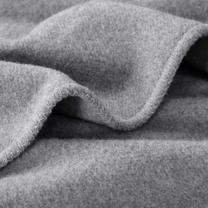 Laconia 400GSM Premium Australian Pure Wool Blanket Grey Super King - Mekamart Australia