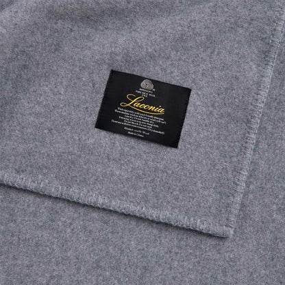 Laconia 400GSM Premium Australian Pure Wool Blanket Grey Super King - Mekamart Australia