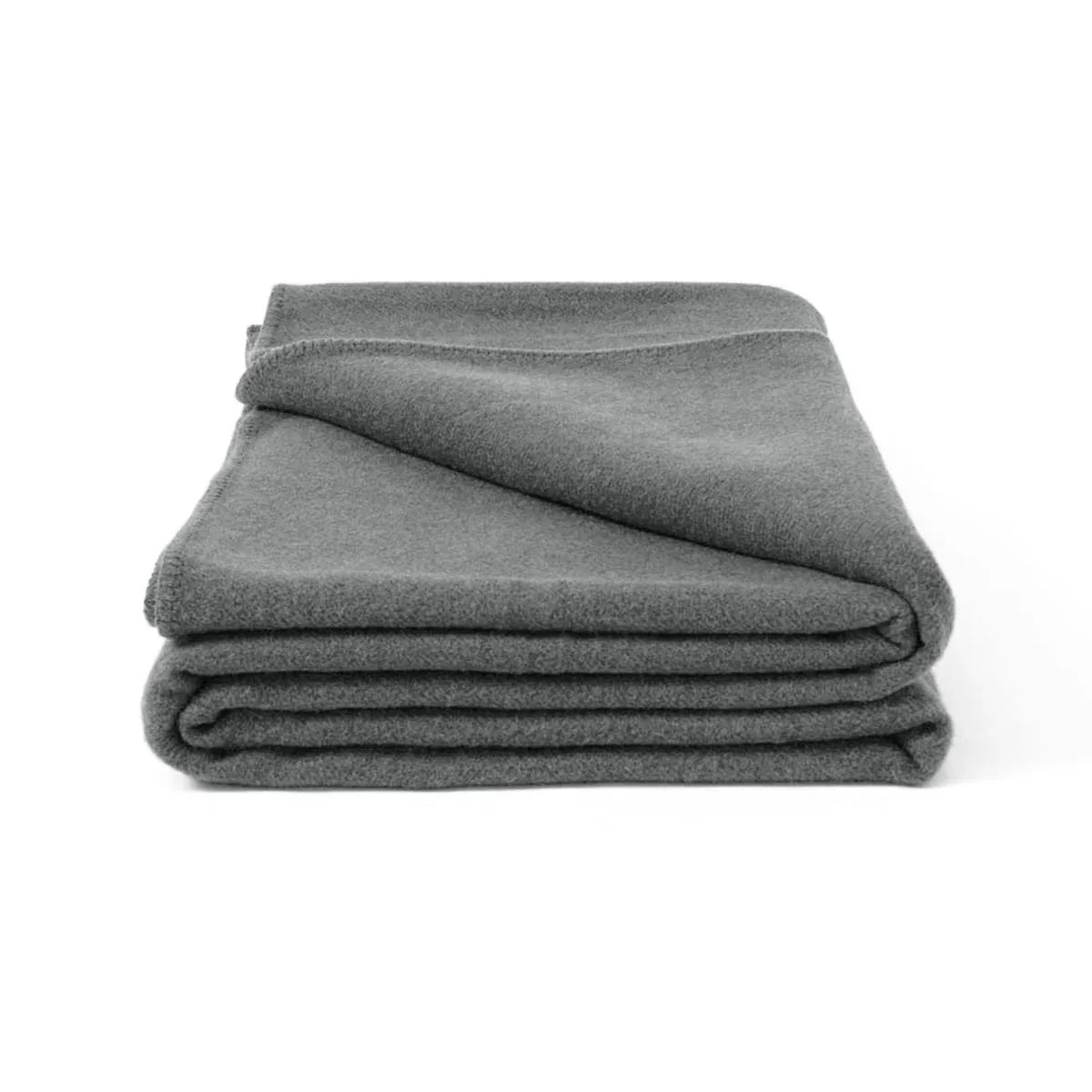 Laconia 400GSM Premium Australian Pure Wool Blanket Grey Super King - Mekamart Australia