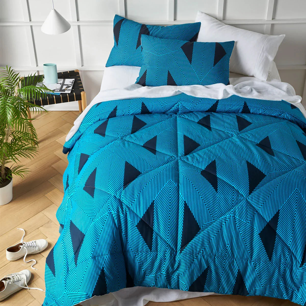 Accessorize Aster Washed Cotton Comforter Set King - Mekamart Australia