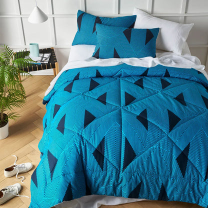 Accessorize Aster Washed Cotton Comforter Set King - Mekamart Australia