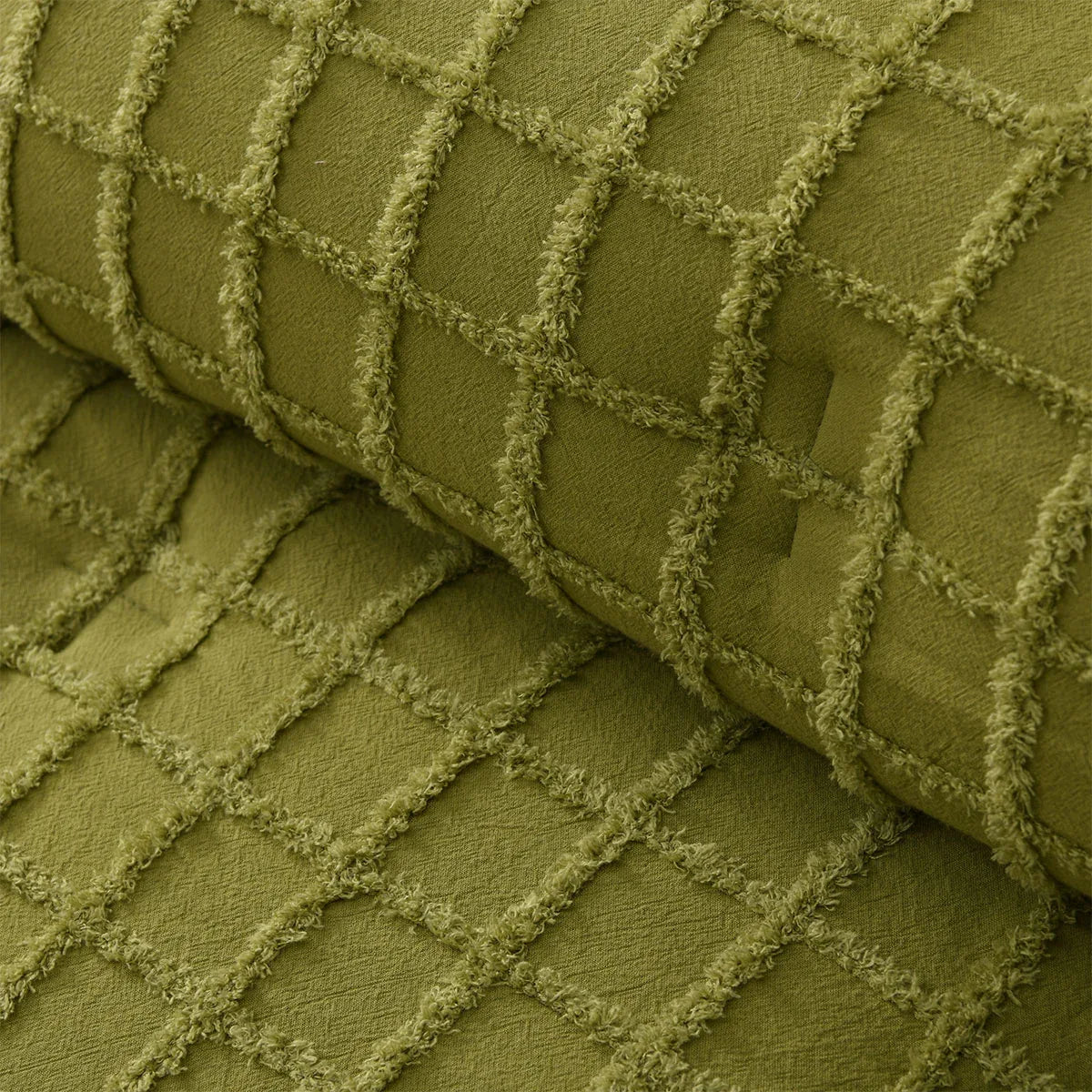 Vintage Design Homewares Parquet Cacti Green Comforter Set Queen - Mekamart Australia
