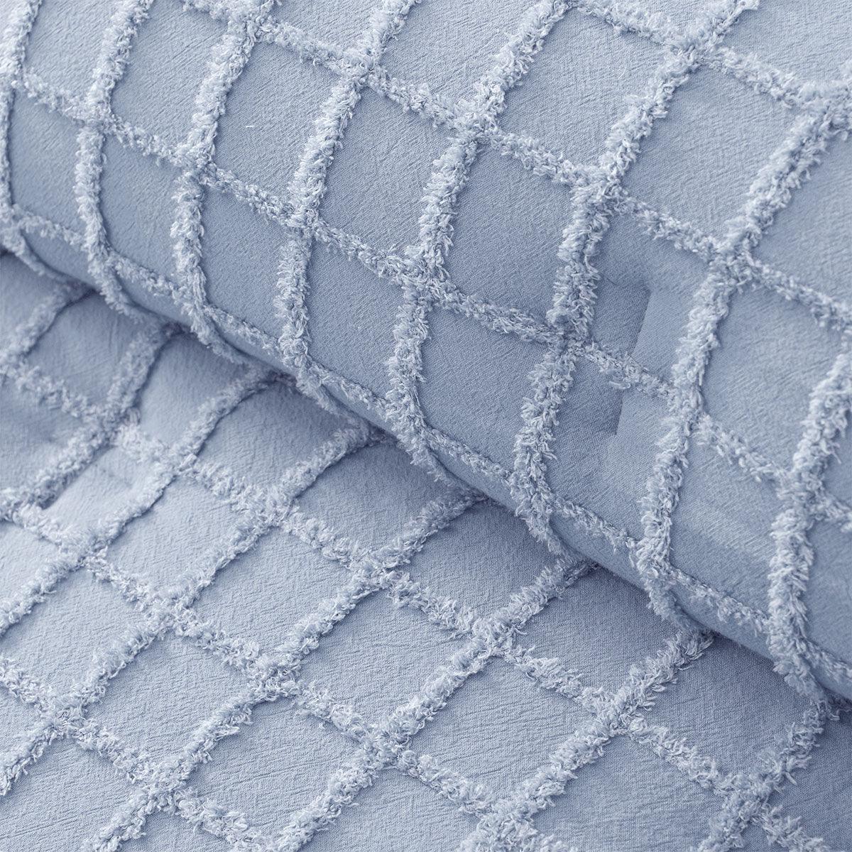 Vintage Design Homewares 3 Pcs Parquet Snooze Blue Comforter Set Queen - Mekamart Australia