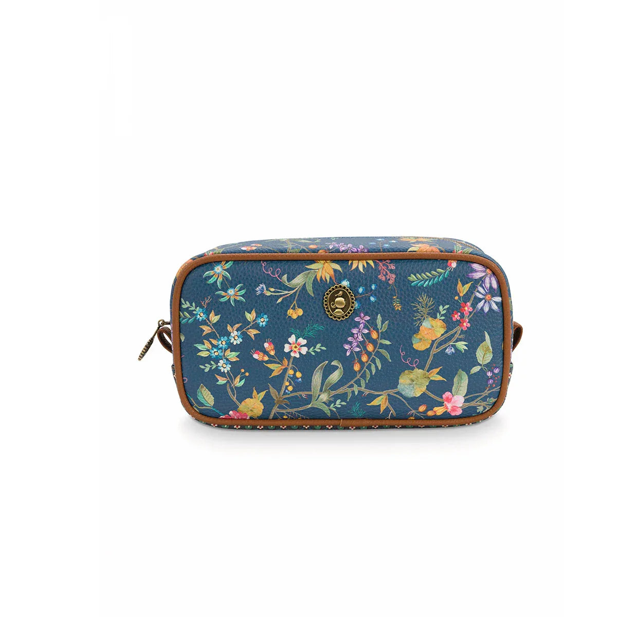 PIP Studio Petites Fleurs Dark Blue Small Square Cosmetic Bag - Mekamart Australia