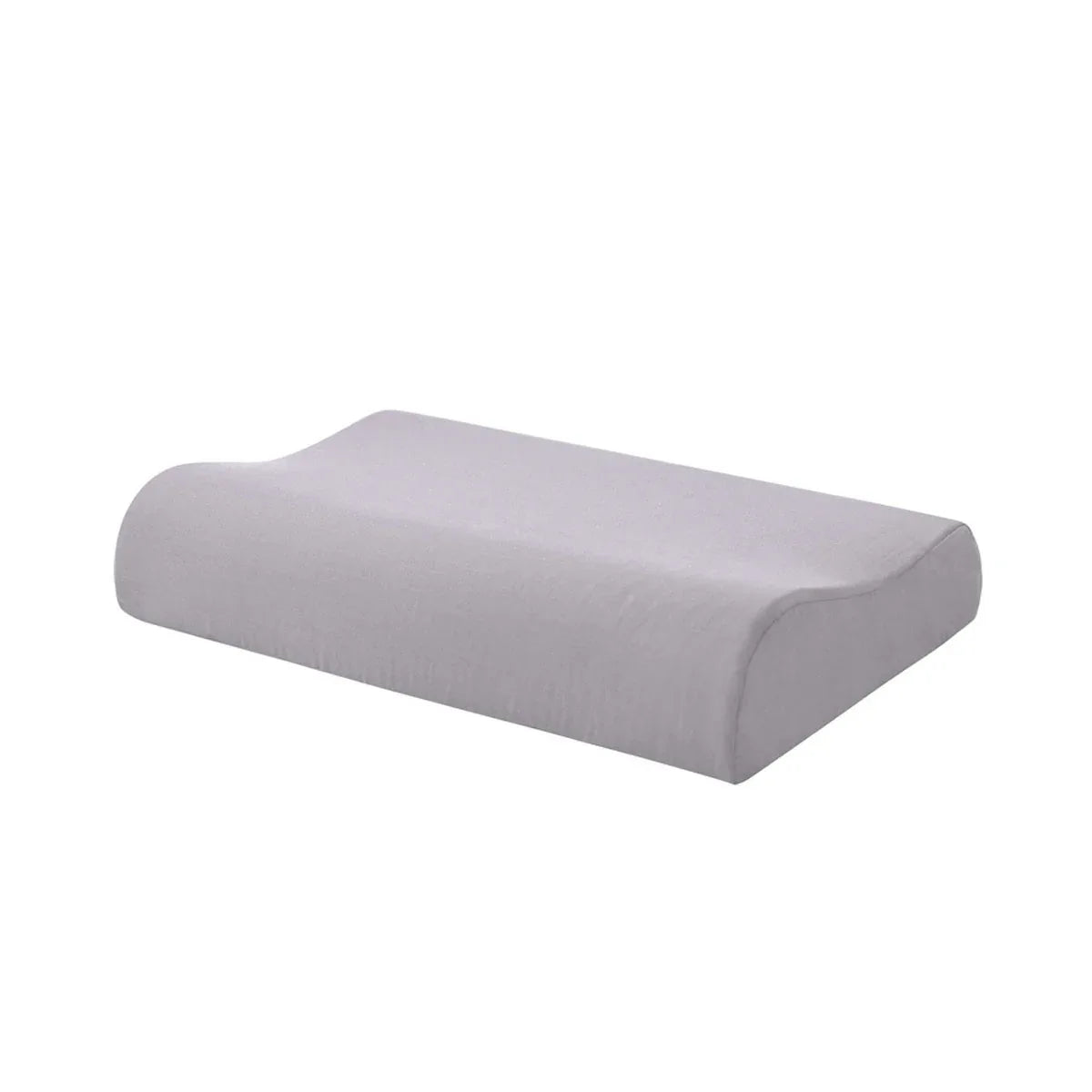 Accessorize Silver Cotton Rich Contour Pillowcase 40x60x12cm - Mekamart Australia