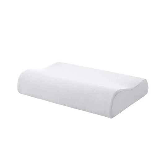 Accessorize White Cotton Rich Contour Pillowcase 40x60x12cm - Mekamart Australia