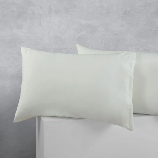 Accessorize Pair of Cotton Polyester Standard Pillowcases Stone - Mekamart Australia