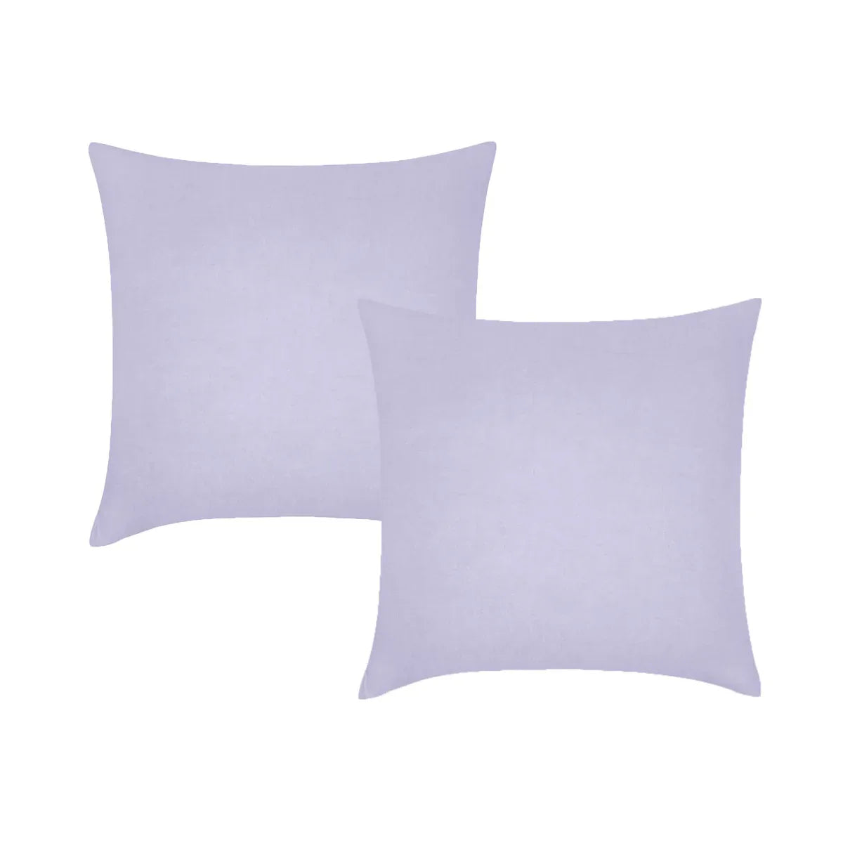 Vintage Design Homewares Pair of Lilac French Linen European Pillowcases 65 x 65cm - Mekamart Australia