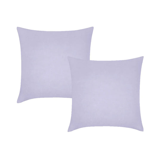 Vintage Design Homewares Pair of Lilac French Linen European Pillowcases 65 x 65cm - Mekamart Australia