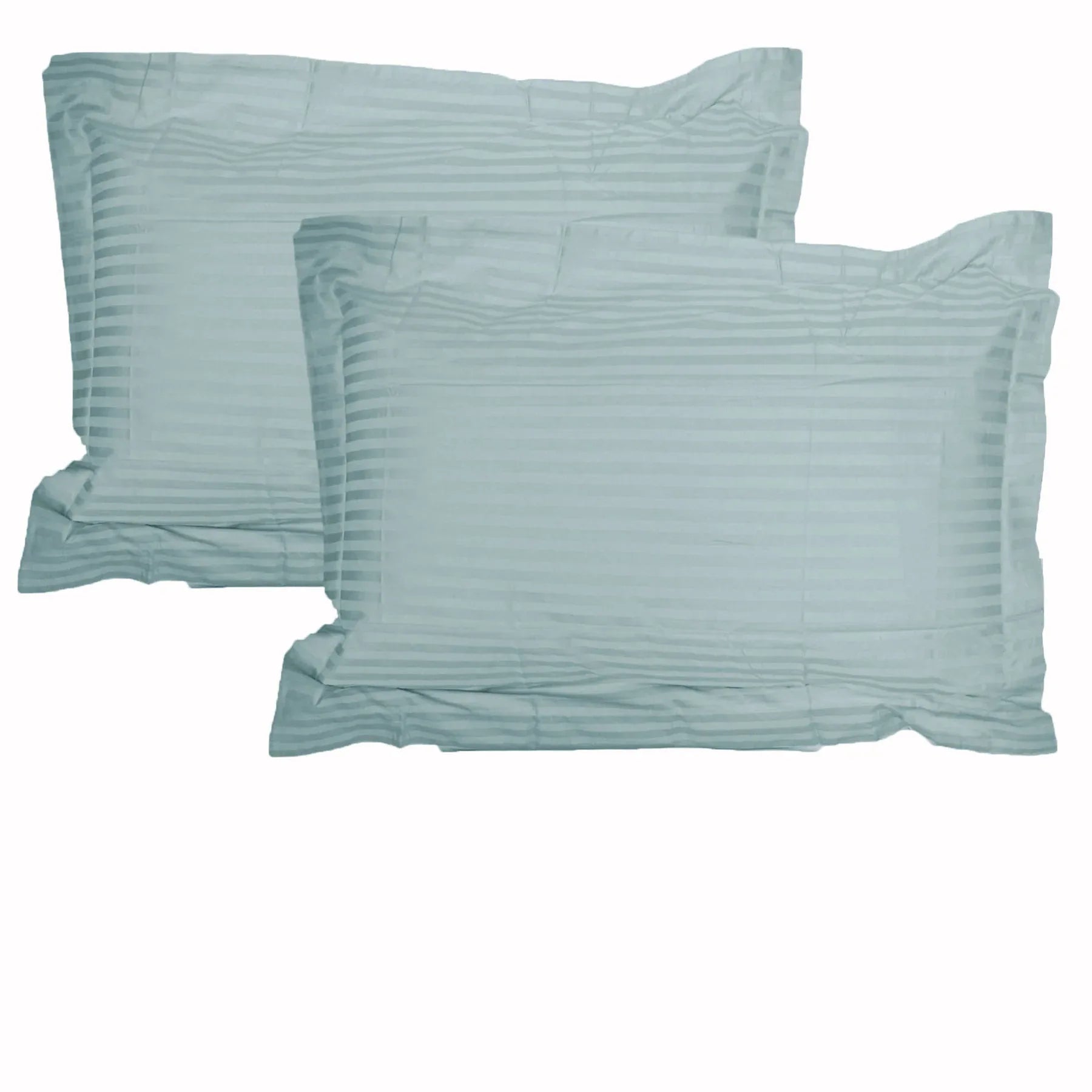 Accessorize 325TC Pair of Stripe Jumbo / Queen Pillowcases Blue - Mekamart Australia