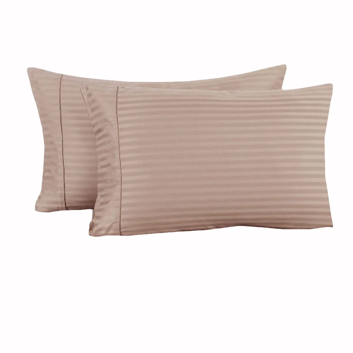 Accessorize 325TC Pair of Cuffed Standard Pillowcases Blush - Mekamart Australia
