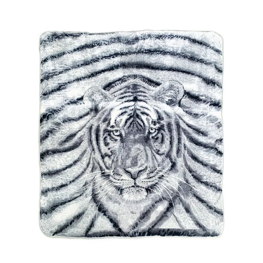 J.Elliot Home 350gsm Tiger Photo Mink Blanket - Mekamart Australia