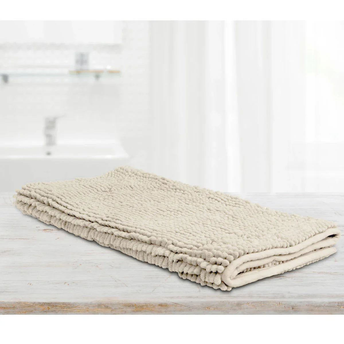 Toggle Microfiber Bath Mat Large Stone - Mekamart Australia