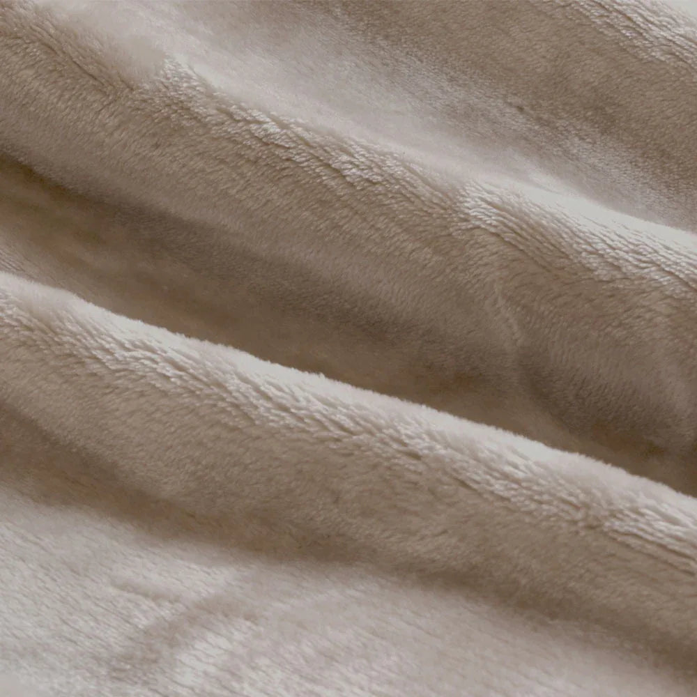 Ardor Lucia Luxury Push Blanket Stone Super King - Mekamart Australia