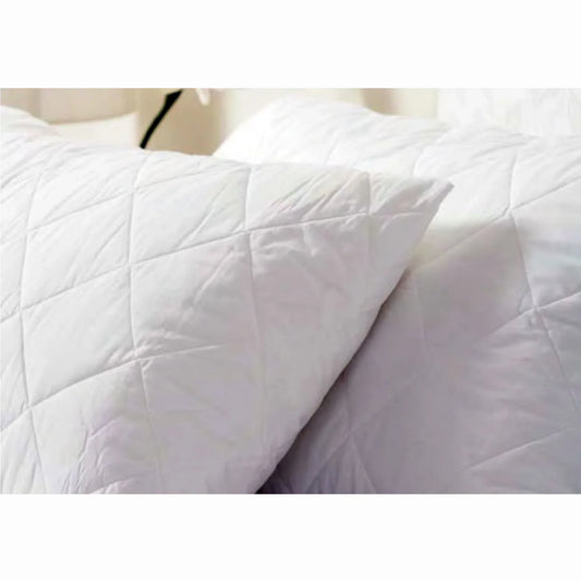 Essentially Home Living Twin Pack Quilted Standard Pillow Protectors - Mekamart Australia