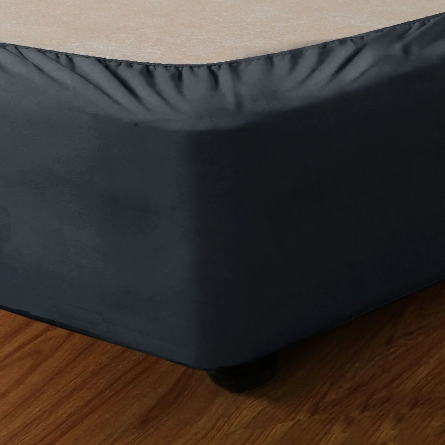 Apartmento Stretch Valance Slate LONG SINGLE - Mekamart Australia
