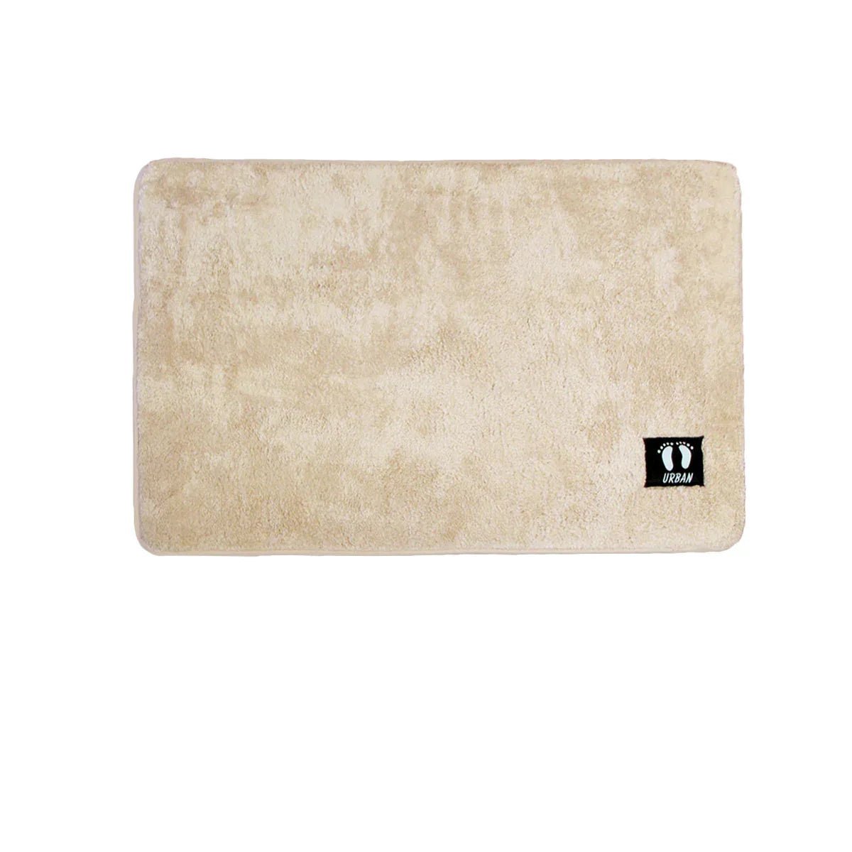 Asha Anti Slip Polyester Bath Mat 50 x 80 cm Latte - Mekamart Australia