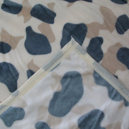 Animal Skin Pattern Soft Flannel Plush Single Size Blanket / Large Throw Rug 150 x 200cm Jaguar - Mekamart Australia