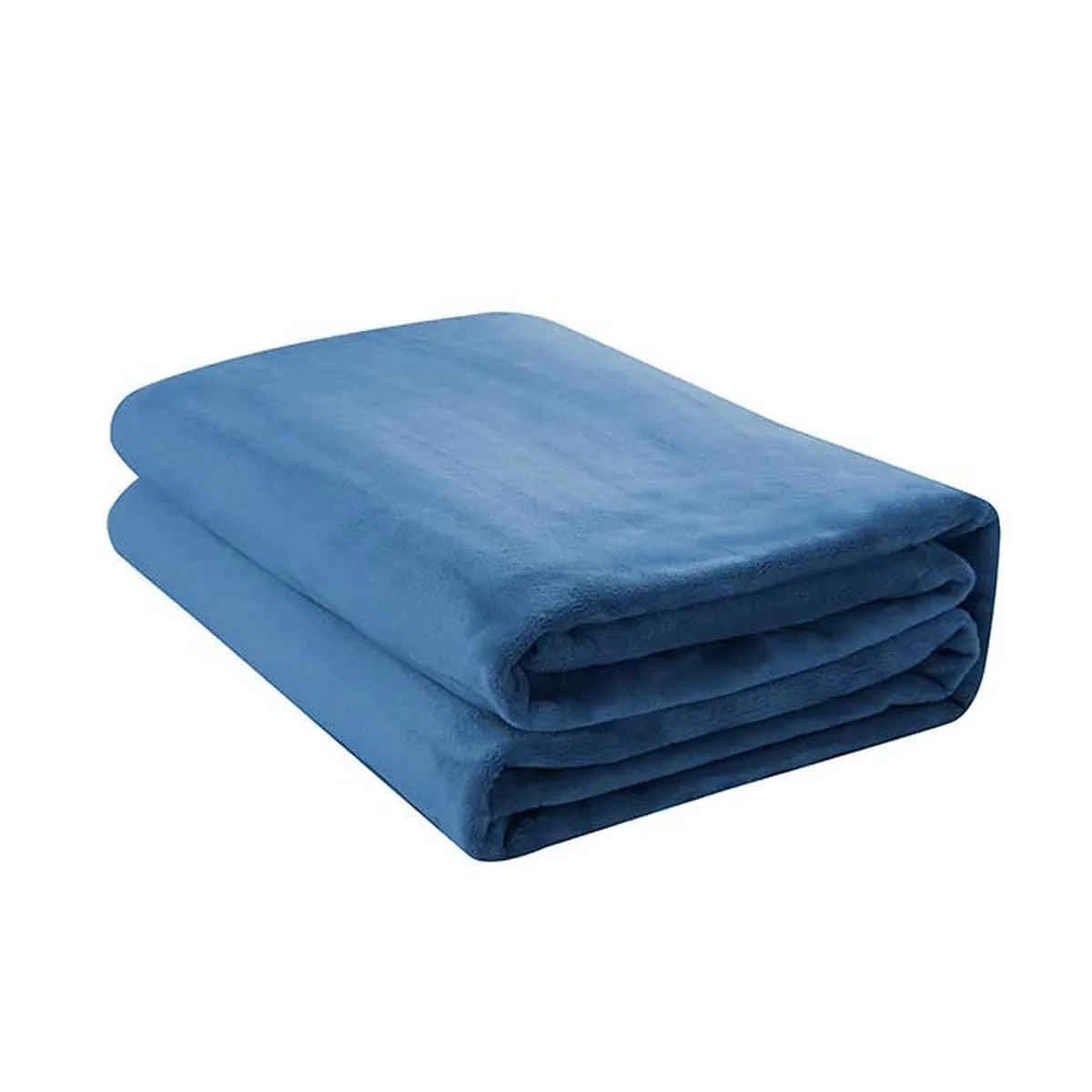 Jason 400GSM Super Soft Micro Fleece Blanket Denim Double - Mekamart Australia