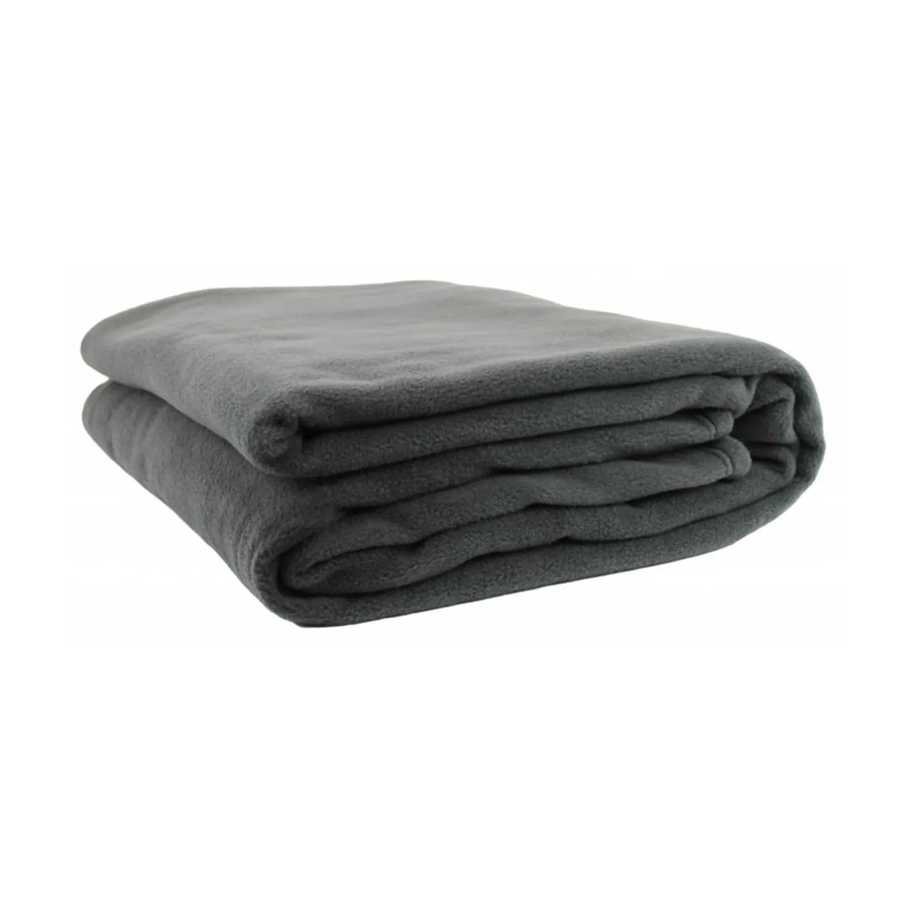 Jason Polar Fleece Blanket Charcoal - Double - Mekamart Australia