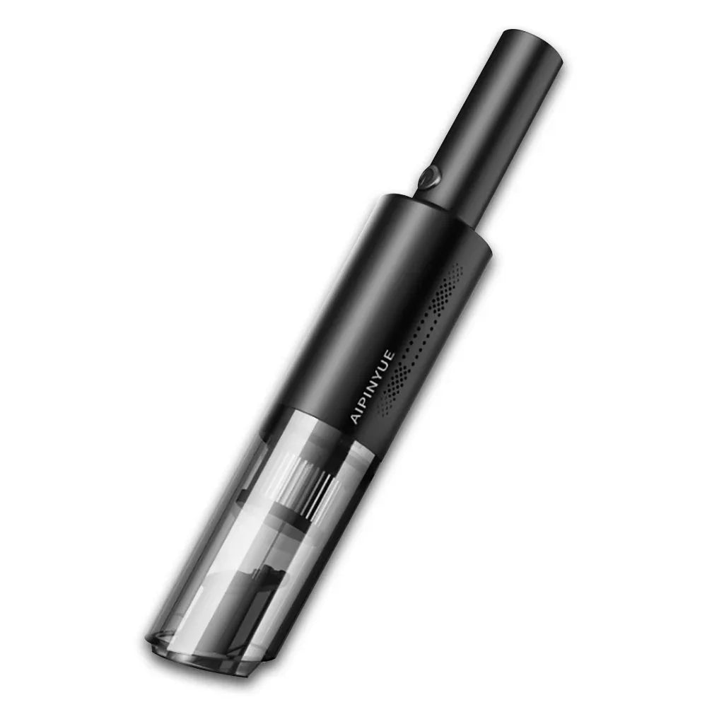 Wireless Charge 6000Pa Suction Powerful Portable Car Vacuum Cleaner Home Duster(Black) - Mekamart Australia