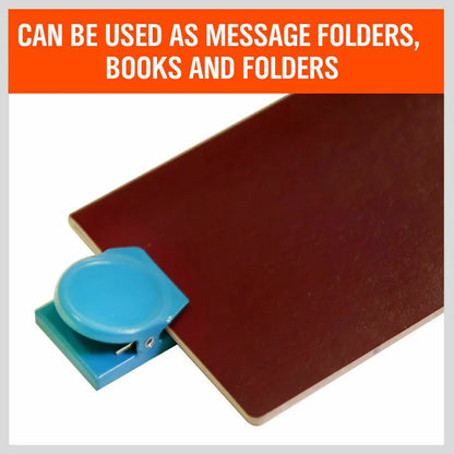 16Pc Magnetic Spring Clamps Magnet Refrigerator Clips Note Holder Fridge Tips - Mekamart Australia