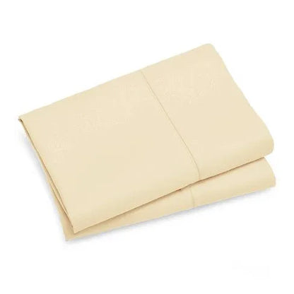 1000TC Premium Ultra Soft King size Pillowcases 2-Pack - Yellow Cream - Mekamart Australia