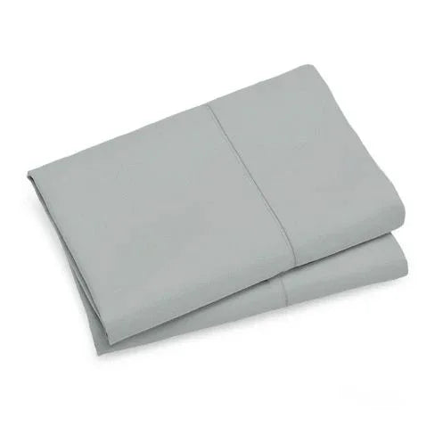 1000TC Premium Ultra Soft Queen size Pillowcases 2-Pack - Grey - Mekamart Australia