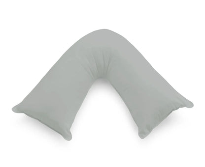 1000TC Premium Ultra Soft V SHAPE Pillowcase - Grey - Mekamart Australia