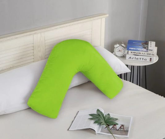 1000TC Premium Ultra Soft V SHAPE Pillowcase - Green - Mekamart Australia